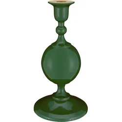 Pip Studio Metal Sphere - svečnik, Dark Green - 24 cm