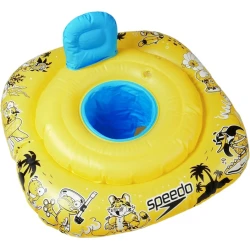 Speedo character swim seat bright yellow/black/azure blue 1-2