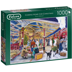 Falcon - Puzzle Coming Home for Christmas - 1 000 kosov