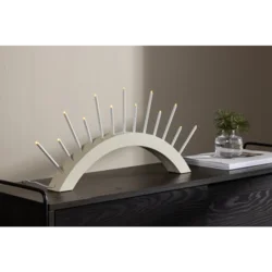 Venture Design Sveča Björnrike 6x30x55 cm Bež