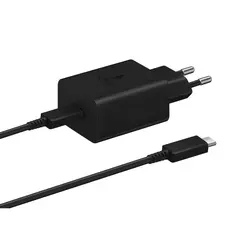 Punjač Samsung T4510 45W Fast Charge USB-C crni odvojivi kabel EP-T4510XBEGEU