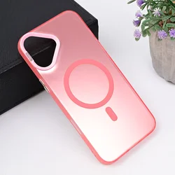 TERACELL Maska za iPhone 16 Plus Magsafe Clear, Roze