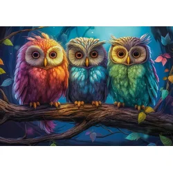 Castorland Puzzle Tri sovice 1000 kosov