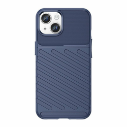 Thunder ovitek za iPhone 15, Moder