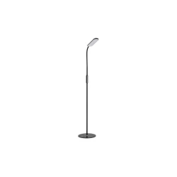 prigušiva LED podna lampa TEILO LED/10W/230V 3000/4000/6500K crna + daljinski upravljač