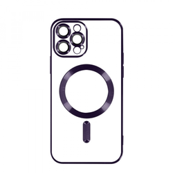 Silikonska futrola Magsafe Iphone 13 PRO MAX LILA