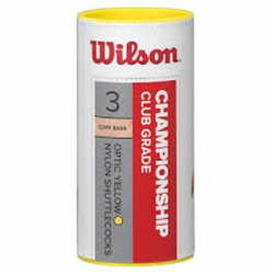 Loptice za tenis Wilson Championship 3 Tube Yellow