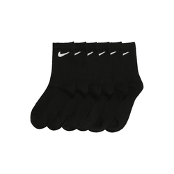NIKE Športne nogavice črna / bela