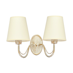 Zidna lampa MALBO 2xE27/15W/230V bež