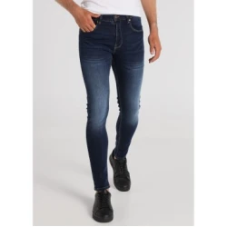 Six Valves za moške. 500141532 Kavbojke Super Skinny fit modre barve (36), Modra, Priložnostno, Bombaž, Džins