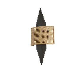 Opviq Zidna lampa E14 Socket, Crno-Zlatna