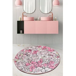 Wallity Prostirka za kupatilo 140cm Šarena