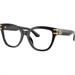 Dolce&Gabbana Ženski okvir za dioptrijske naočare, Četvrtaste, Crni
