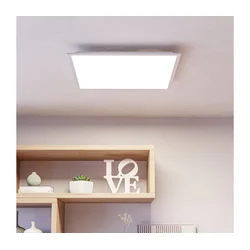 Eglo 902305 - LED prigušiva nadgradni panel MORADILLO-R LED/33W/230V 60x60cm bela + daljinski upravljač