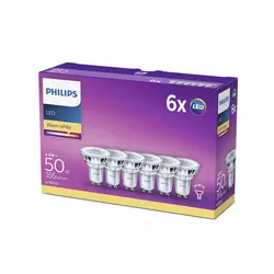 Komplet 6x LED sijalica Philips GU10/4,6W/230V 2700K