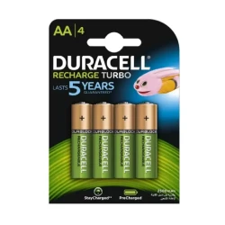 DURACELL Punjiva baterija AA 2500mAh 4/1