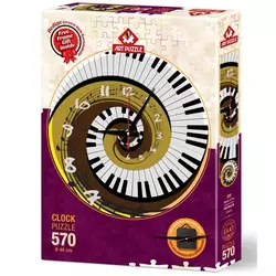 Art puzzle - Puzzle Rhythm of Time clock - 570 kosov