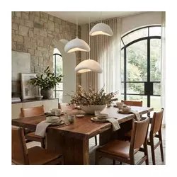 Brilagi - Luster na sajli WABI SABI 3xE27/40W/230V prečnik 82 cm beli