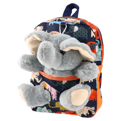 Sazio Neo Predškolski ranac Elephant Lush 10, Teget