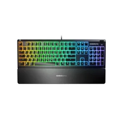 Steelseries Apex 3 tipkovnica Igranje iger USB QWERTY Angleški (britanski) Črna