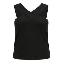 Urban Classics Curvy Top, črna