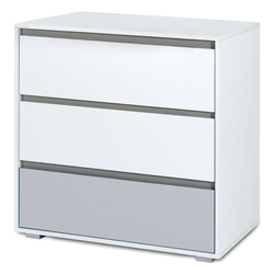 Klups Previjalna komoda Dalia grey/white