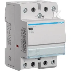 Hager KONTAKTOR 230VAC 2NO 63A AC-7A/B