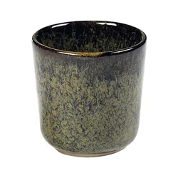 SERAX Surface skodelica brez ročaja 90 ml, indi siva (8 kos)