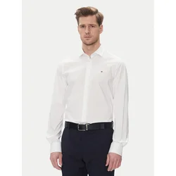 Tommy Hilfiger Srajca MW0MW39279 Bela Slim Fit