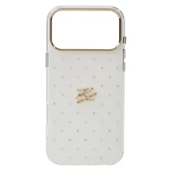 Karl Lagerfeld Etui za telefon zlata/bela