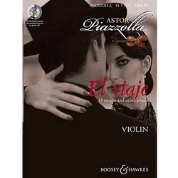 PIAZZOLLA:EL VIAJE VIOLIN +CD