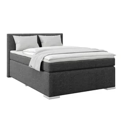Boxspring Krevet Mira 140/200 cm , grafitno siva