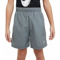 Dječake kratke hlače Nike Dri-Fit Multi+ Training Shorts - smoke grey/white
