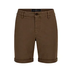GUESS Hlače Myron Short  rjava