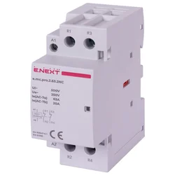 NEX Modularni kontaktor PRO 2P 63A 2NC 230V AC p005229