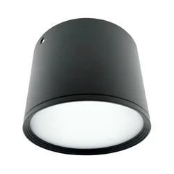 LED spot svetiljka 10W/230V, 3000/4000/6400K, prečnik 12 cm, crna