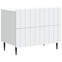 Noćni ormar Bijela 62 x 34,5 x 49,5 cm Konstruirano drvo