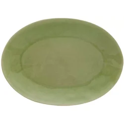 Ovalni servirni krožnik Costa Nova Riviera 39,9 x 29 cm, Vert Frais Green