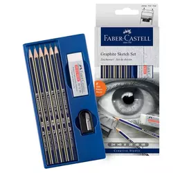Set za skiciranje Faber-Castell - set od 8 kom  (set za)