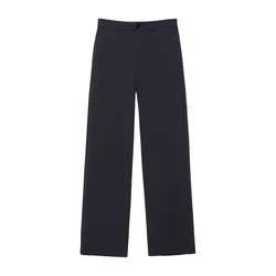 Pull&Bear Hlače mornarska