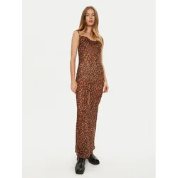 One Teaspoon Poletna obleka 26654 Rjava Slim Fit