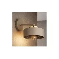 Brilagi - Zidna lampa 1xE27/60W/230V bež/zlatna