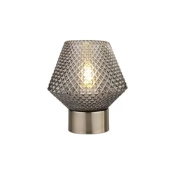 Searchlight EU60754SM - Stona lampa AVIA 1xE27/7W/230V