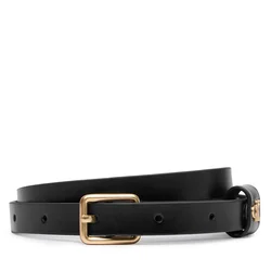 Pas Calvin Klein Square Buckle Ck Loop 15Mm LV04F7146G Črna