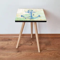 Hanah Home Klub sto Shp313, 35x42x35 cm, Šareni