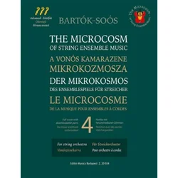 BARTOK:THE MICROCOCOSM 4 STRING ENSEMBLE MUSIC SCORE AND PARTS + AUDIO ACCESS
