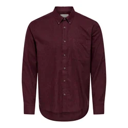Only & Sons Srajca ONSJUPITER rubin rdeča