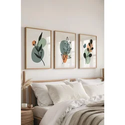 Ç-300678 - 5070 set dekorativnih slika u više boja (3 komada)