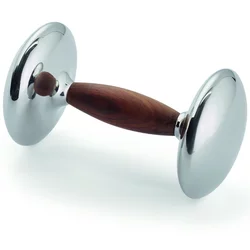 V obliki ročice teža STUDIO Philippi 17 cm, 2 kg srebro