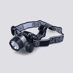 Kander Lampa za glavu 7 led, 2 funkcije, Crna
